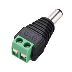 Bornera 12 Vcd Utp Conector Adaptador Macho Jack Cctv Cámara