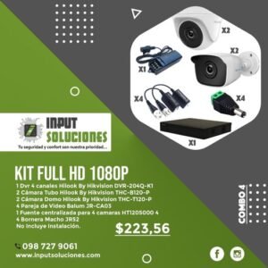 KIT DE CAMARAS FULL HD 1080P