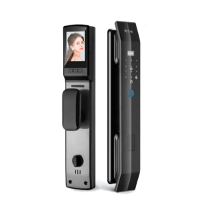 Cerradura De Huella Dactilar Con Reconocimiento Facial 3d E Intercomunicador